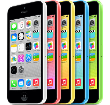 smartphone factice Apple iPhone 5c
