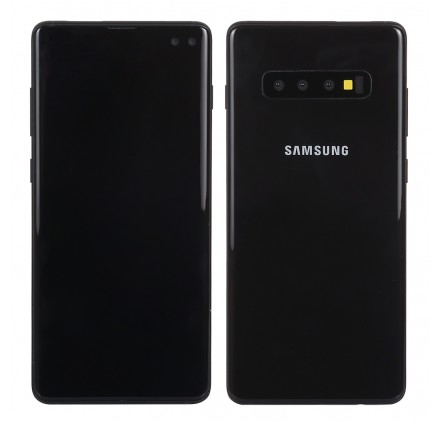 smartphone Samsung galaxy S10 Plus 2019 factice écran noir type éteint 