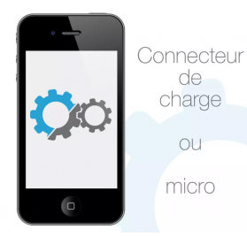 remplacement connecteur de charge Apple iPhone 4/4S