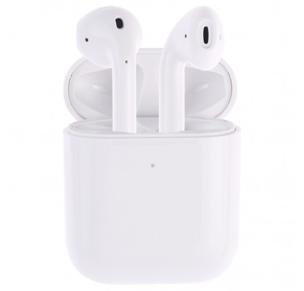 Apple AirPods blanc factice sans composant électronique pas cher de décoration 